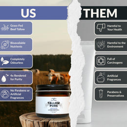 Tallow Pure – One Ingredient Balm