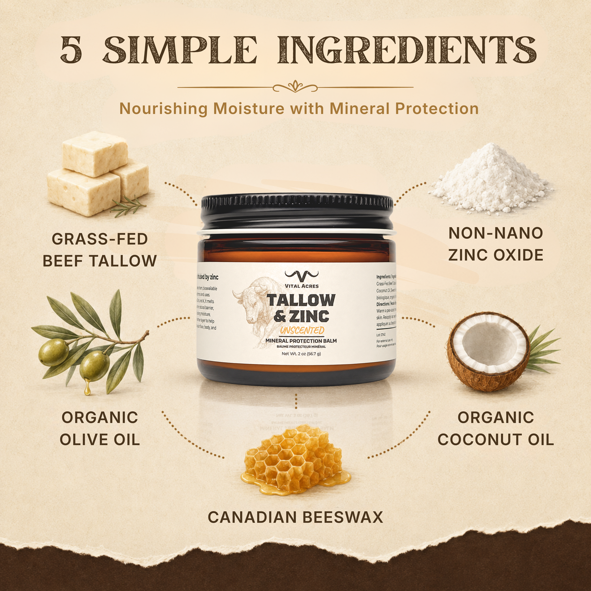 Tallow & Zinc – Protective Balm