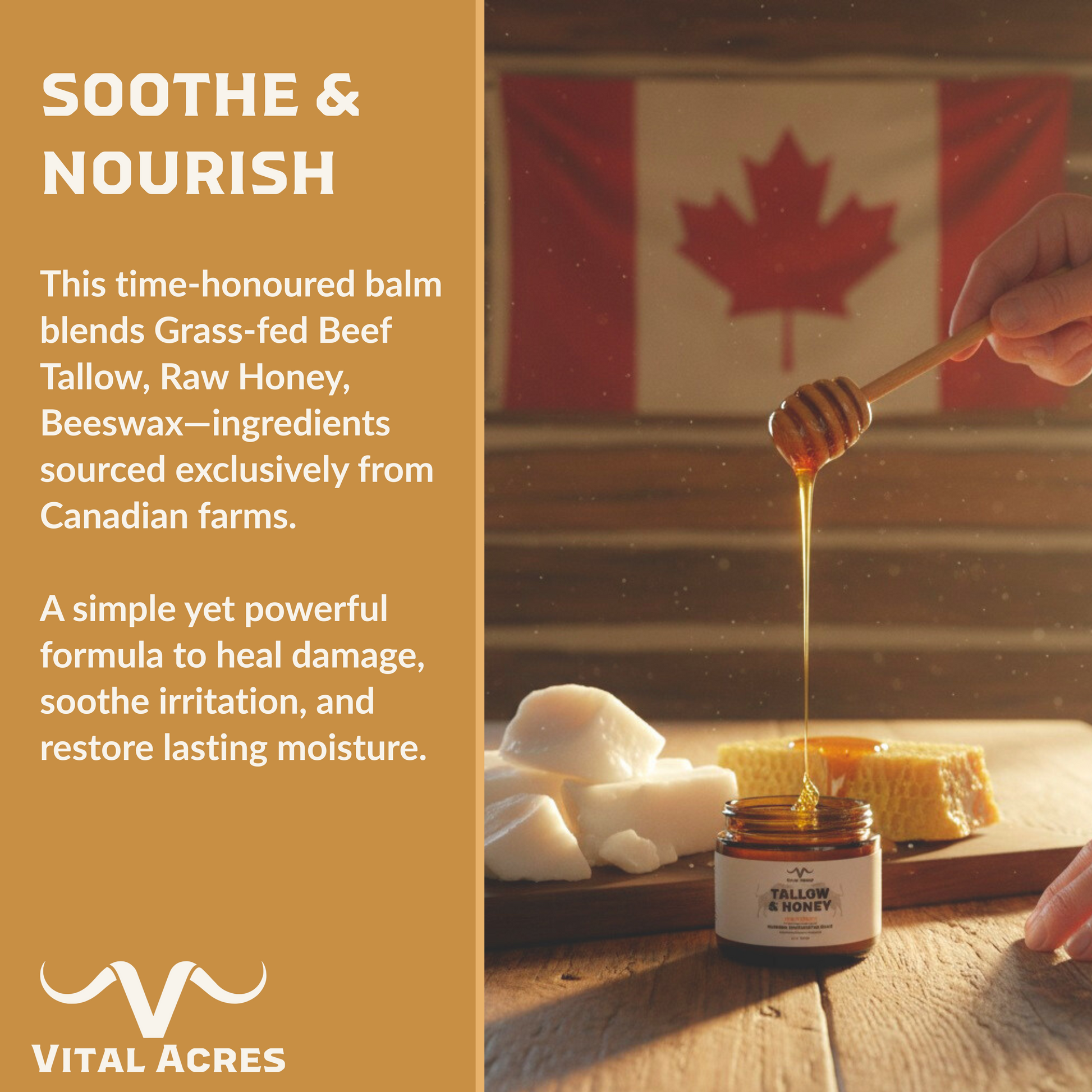 Tallow & Honey – Restoration Balm